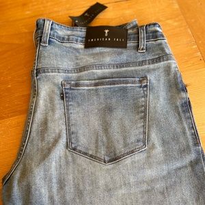 NEW! Men's American Tall Jeans Size: 38/36